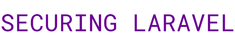 Securing laravel's logo