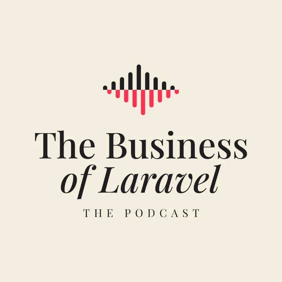 The business of laravel's logo